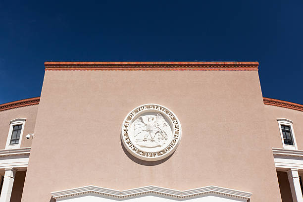 istock State Capitol building in Santa Fe, New Mexico, USA 543598996