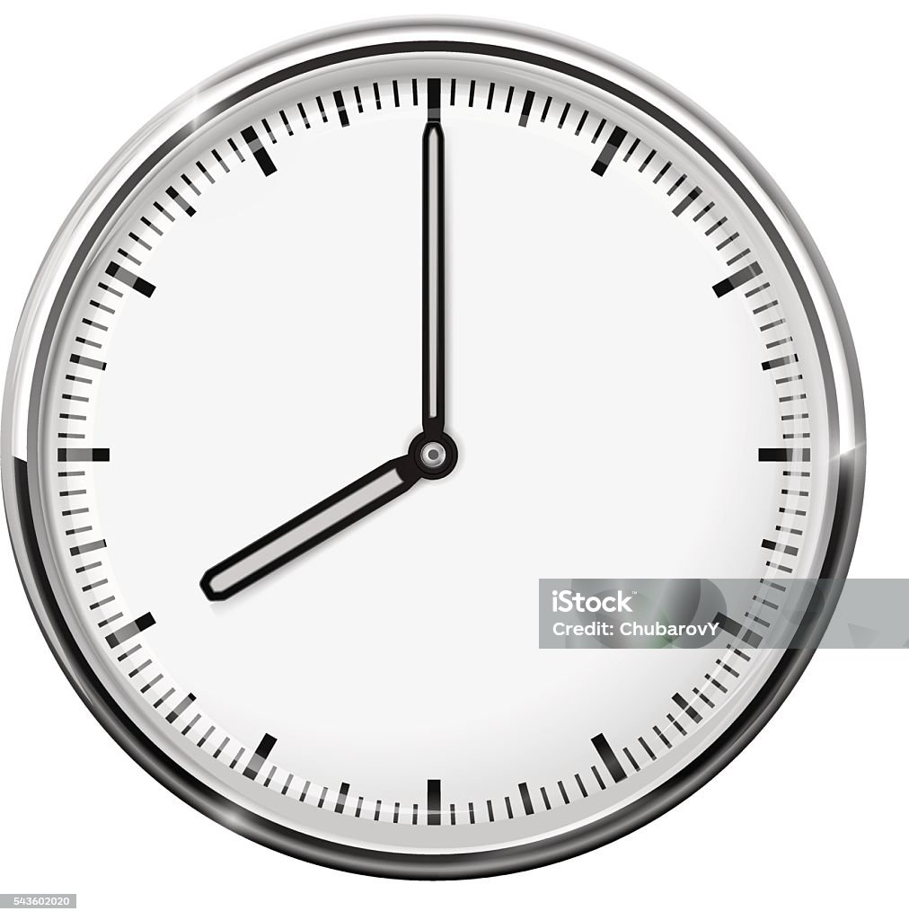 Edited Clock Clock Stock Illustration - Download Image Now - Blank, Border - Frame ...