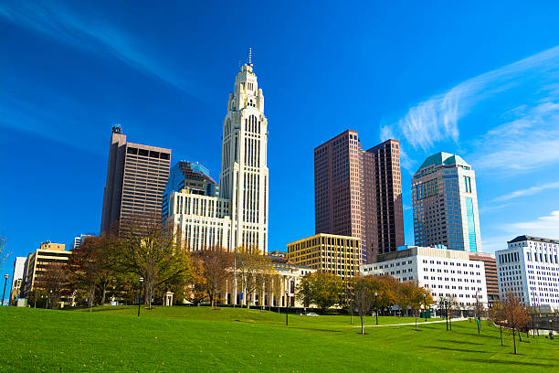 istock Columbus Sksycrapers, Close Up 543656444