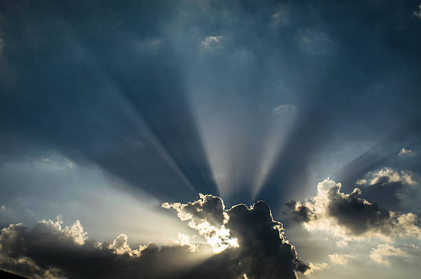 istock Sun Beams in All Directions Called God Beams 543656810