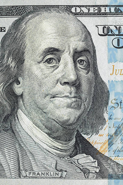 istock Macro shot of a 100 dollar 543658972