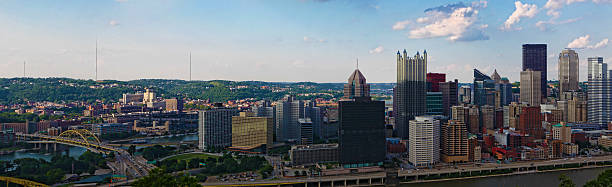 istock Panorama of the Pittsburgh skyline 543661370
