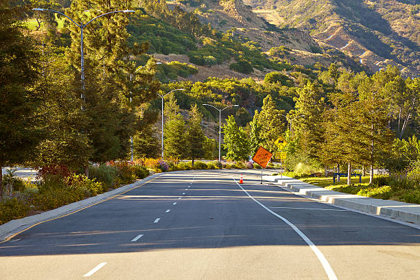istock The winding road down the Hollywood hills 543661776