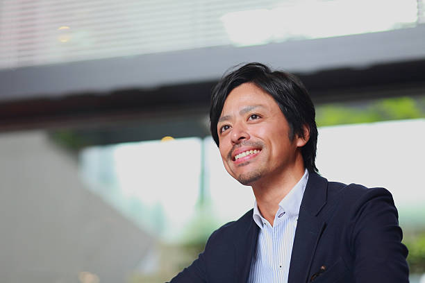empresário japonês - asian ethnicity suit business men imagens e fotografias de stock