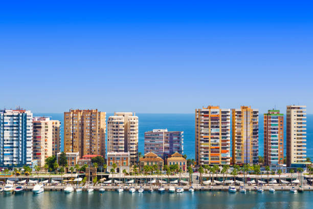 Malaga Port, in Spain