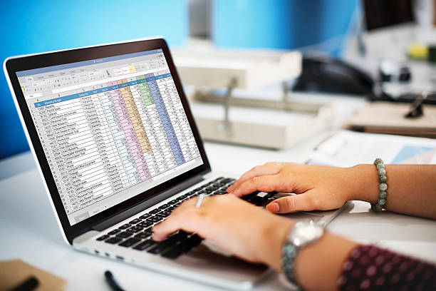 istock Spreadsheet Marketing Budget Report File Concept 543677016