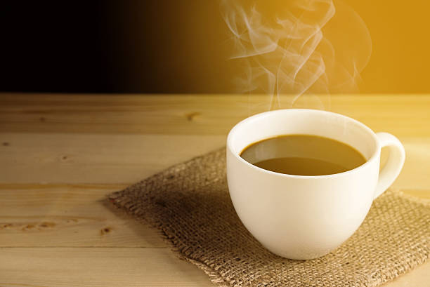 istock Black coffee in cup of coffee 543679692