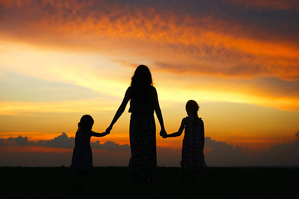 istock Silhouettes of people. 543680876