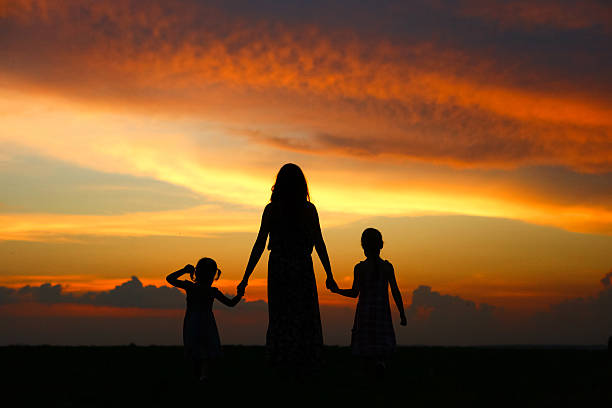 istock Silhouettes of people. 543680896