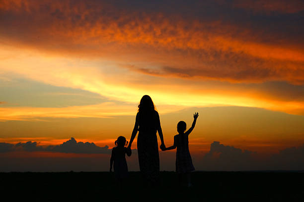 istock Silhouettes of people. 543680918