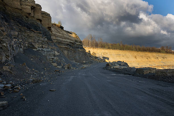 istock The landscape in a quarry 543687556