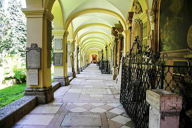 istock Historic cemetery in Salzburg 543688928