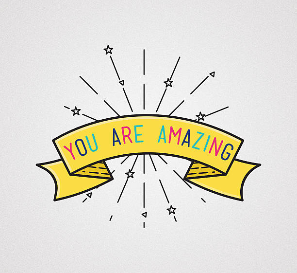 istock You are amasing Inspirational illustration, motivational quotes 543690996