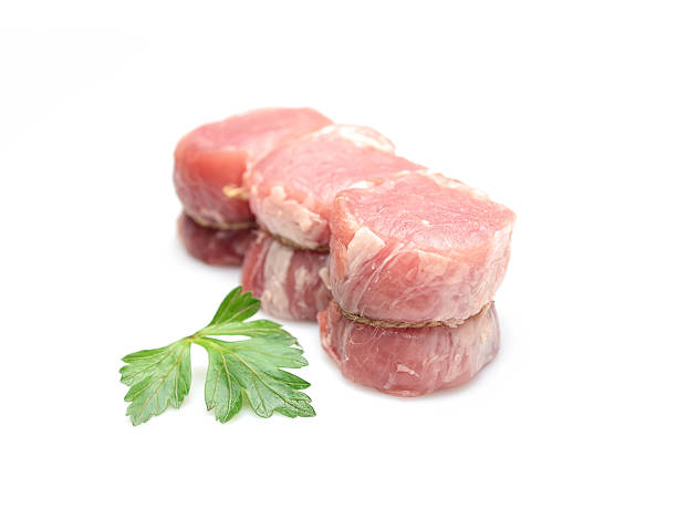 istock raw fillet medallions on a white background 543691298