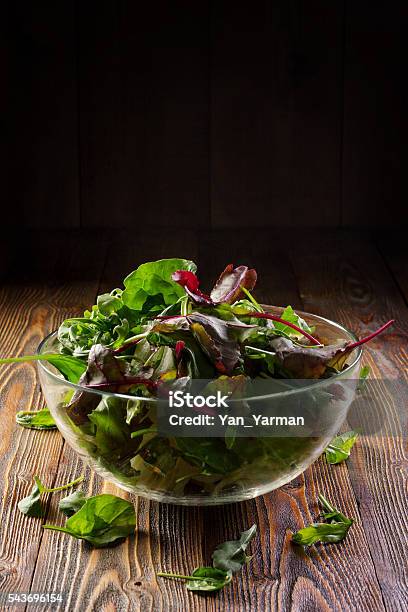Fresh Salad Stock Photo - Download Image Now - Appetizer, Arugula, Bowl