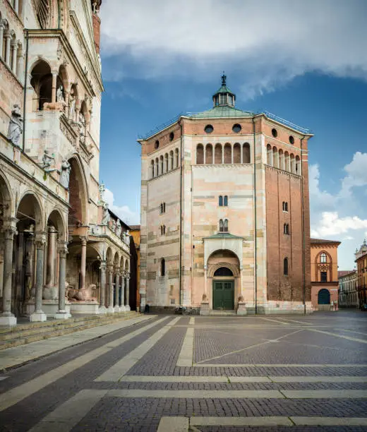 Photo of Cremona Baptistery, Lombardy Italy