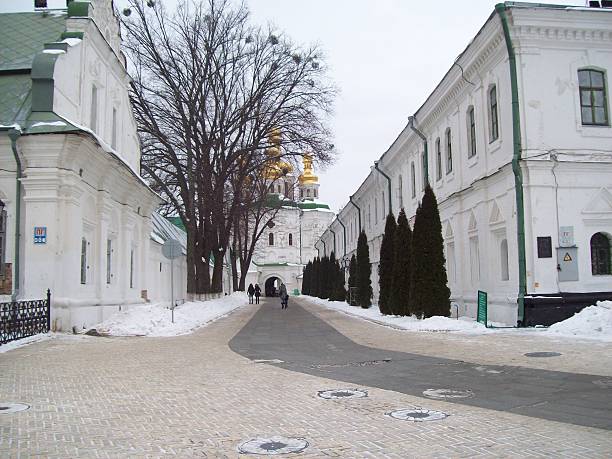 istock Church architecture monastery old Kiev-Pechersk Lavra 543698266