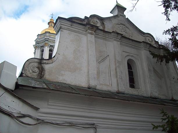 istock Church architecture monastery old Kiev-Pechersk Lavra 543699308