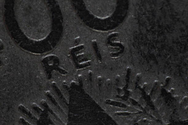 istock Old Coins of Brazil 543804256