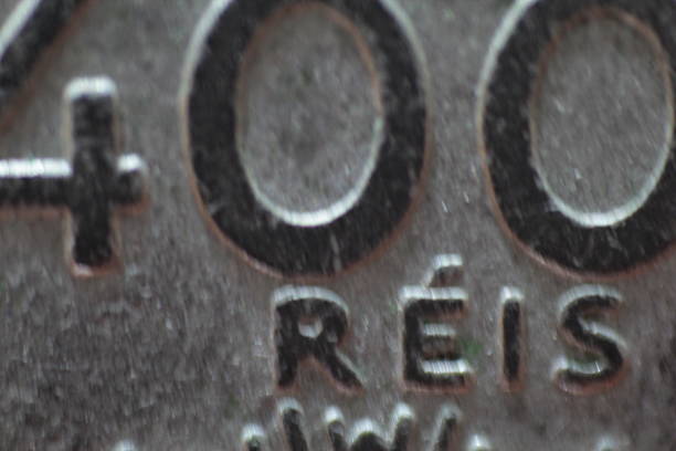istock Old Coins of Brazil 543804406