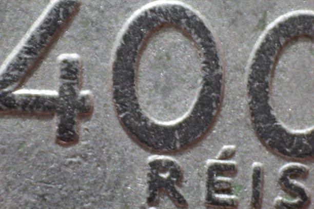 istock Old Coins of Brazil 543804518