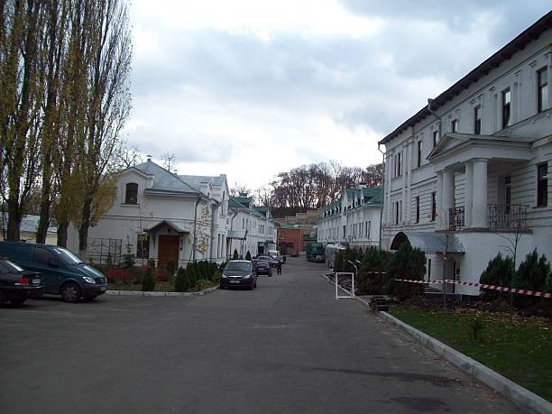 istock Church architecture monastery old Kiev-Pechersk Lavra 543805140