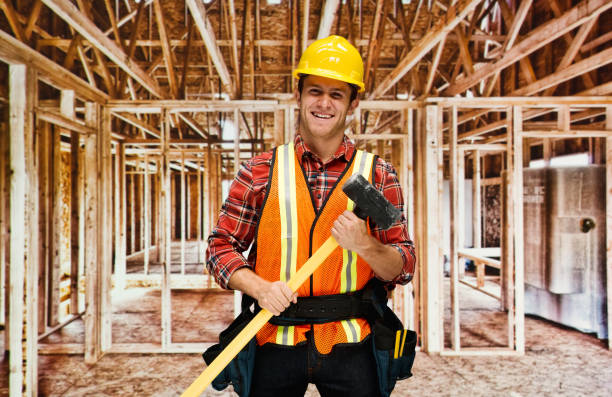 Smiling building contractor in construction site Smiling building contractor in construction sitehttp://www.twodozendesign.info/i/1.png 24 x 24 frame stock pictures, royalty-free photos & images