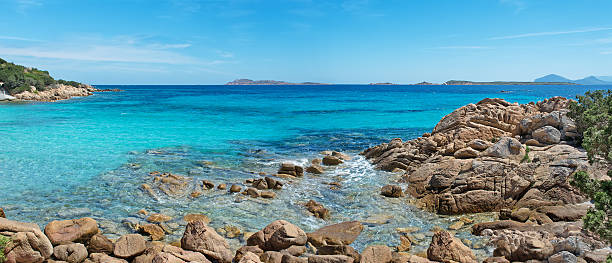 istock turquoise sea in Capriccioli beach 543809290