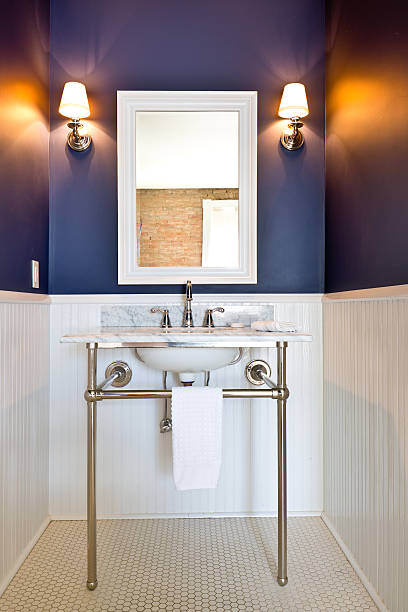istock Contemporary Classic Bathroom Design with Pedestal Sink 543810354
