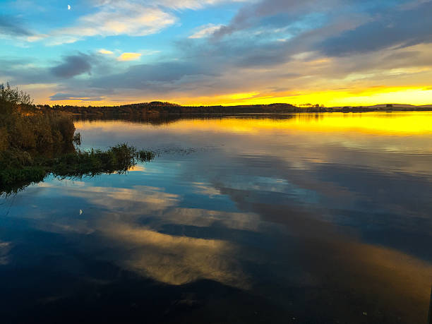istock Scenic view of Sunset over Loch 543816760