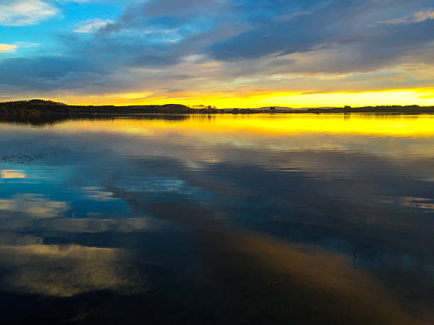 istock Scenic view of Sunset over Loch 543816810