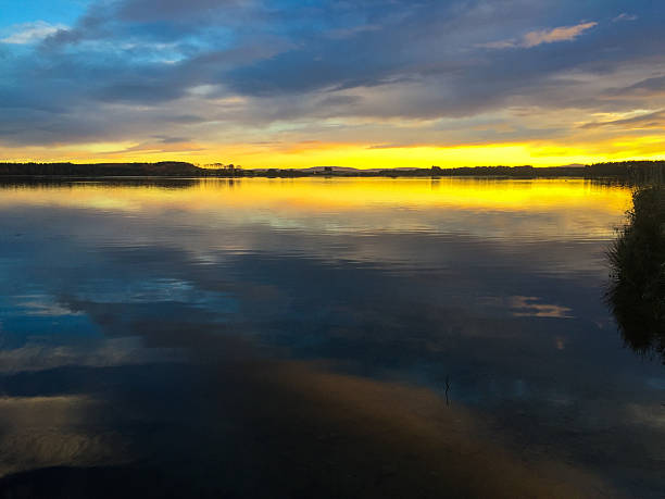 istock Scenic view of Sunset over Loch 543816884