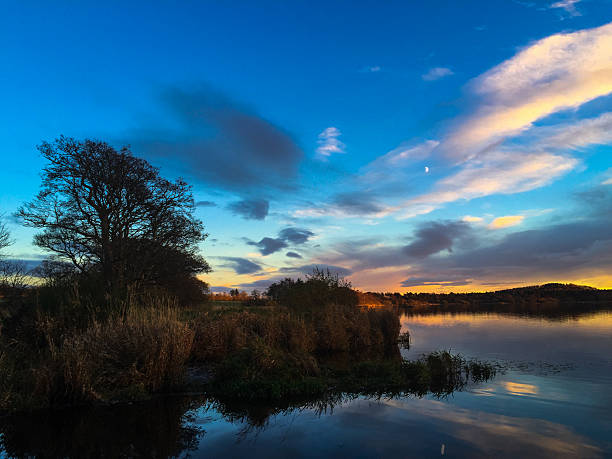 istock Scenic view of Sunset over Loch 543817178