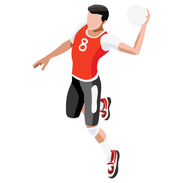  .  Handball Ilustraciones, gráficos vectoriales libres de derechos y clip art