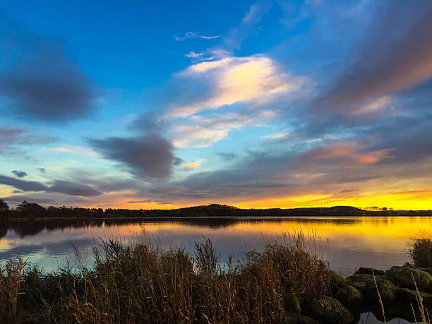istock Scenic view of Sunset over Loch 543818498