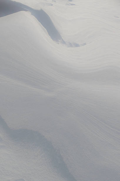 istock Snow Art: Close up of natural snow formations 543819246