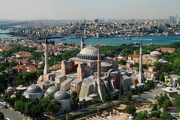 istock aerial hagia sophia mosque 543819682