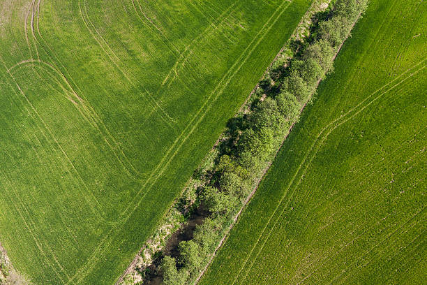 istock aerial view of harvest fields 543819942