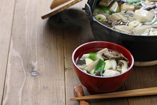 istock imoni, japanese hotpot cooking 543820664