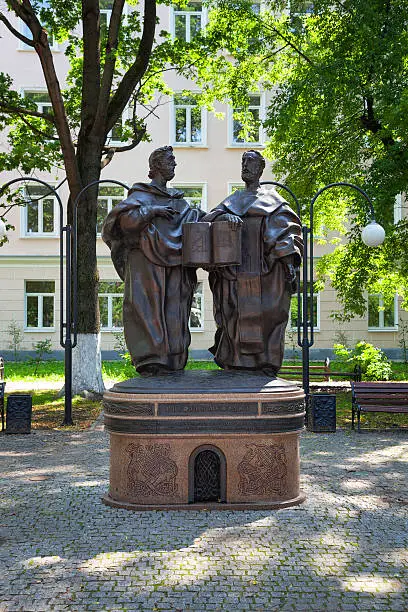 Photo of The monument to Cyril and Methodius in the city of Tver