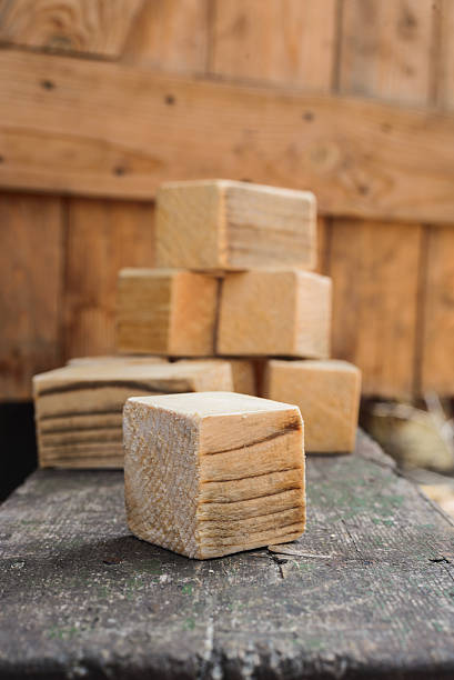 istock rustic concepts, homemade wooden cubes 543827932