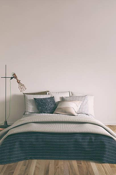 istock Retro styled bedroom with decoration 543827956