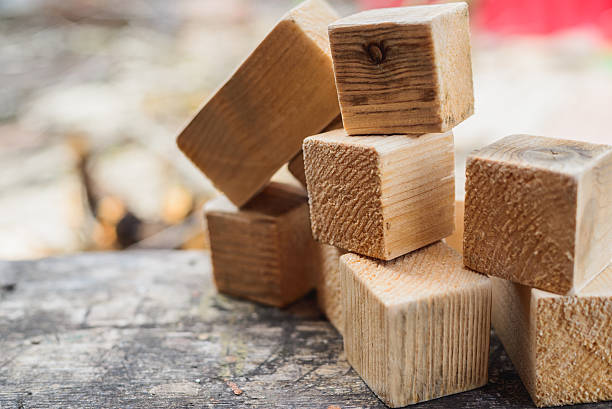 istock rustic concepts, homemade wooden cubes 543827970