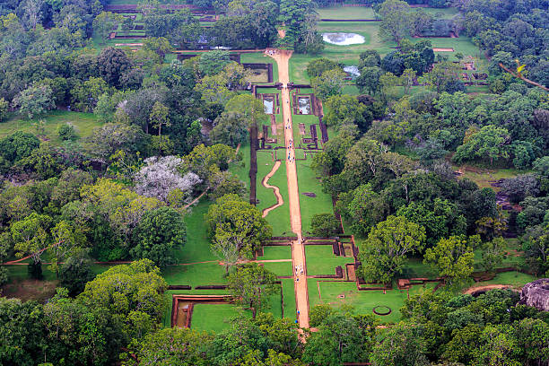 istock Garden under Sigiriya Rock 543829908