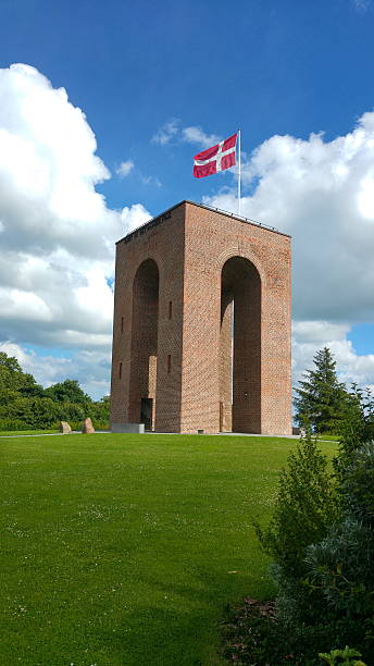 istock Ejer Bavnehoj - most known beacon hill in Denmark 543830374