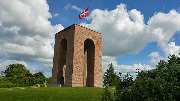 istock Ejer Bavnehoj - most known beacon hill in Denmark 543830414