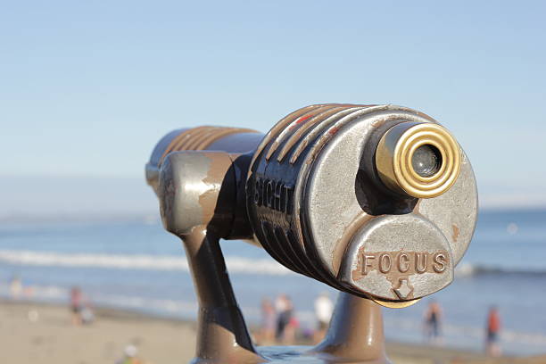 istock Free Telescope on Avila Pier 543830840