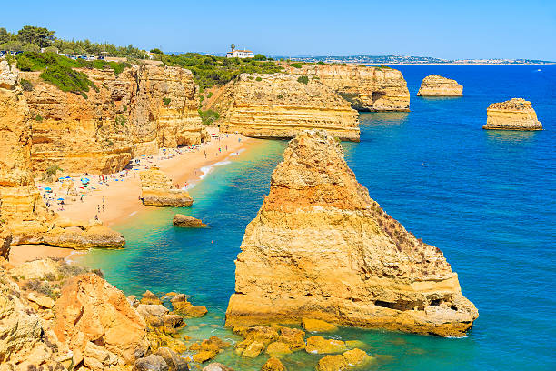 istock View of Marinha beach 543831808