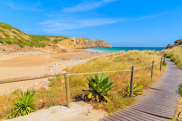 istock Walkway to Zavial beach 543833662