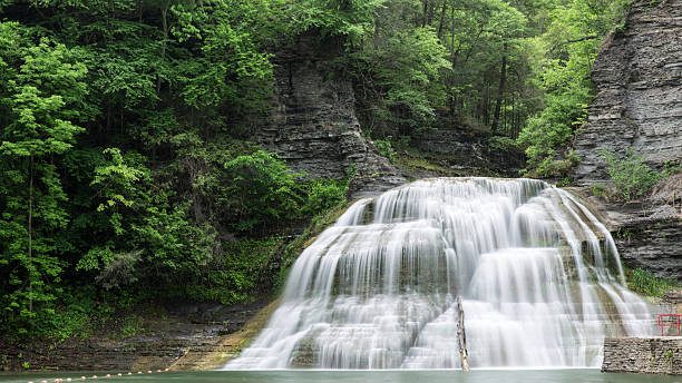 istock Waterfalls at Robert H. Treman State Park 543834502